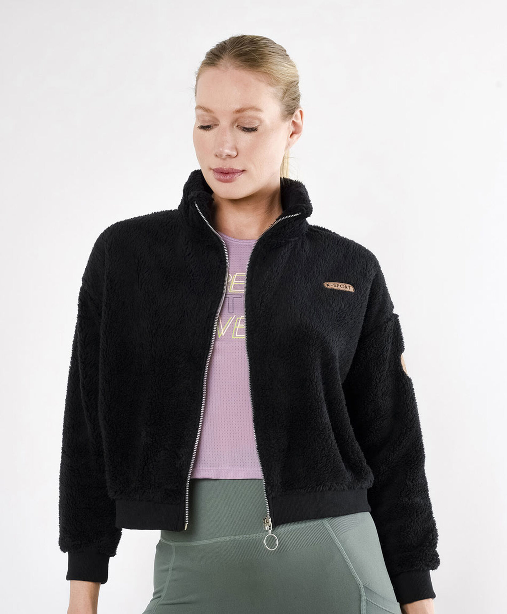 Polar deportivo mujer crop Polar deportivo mujer crop
