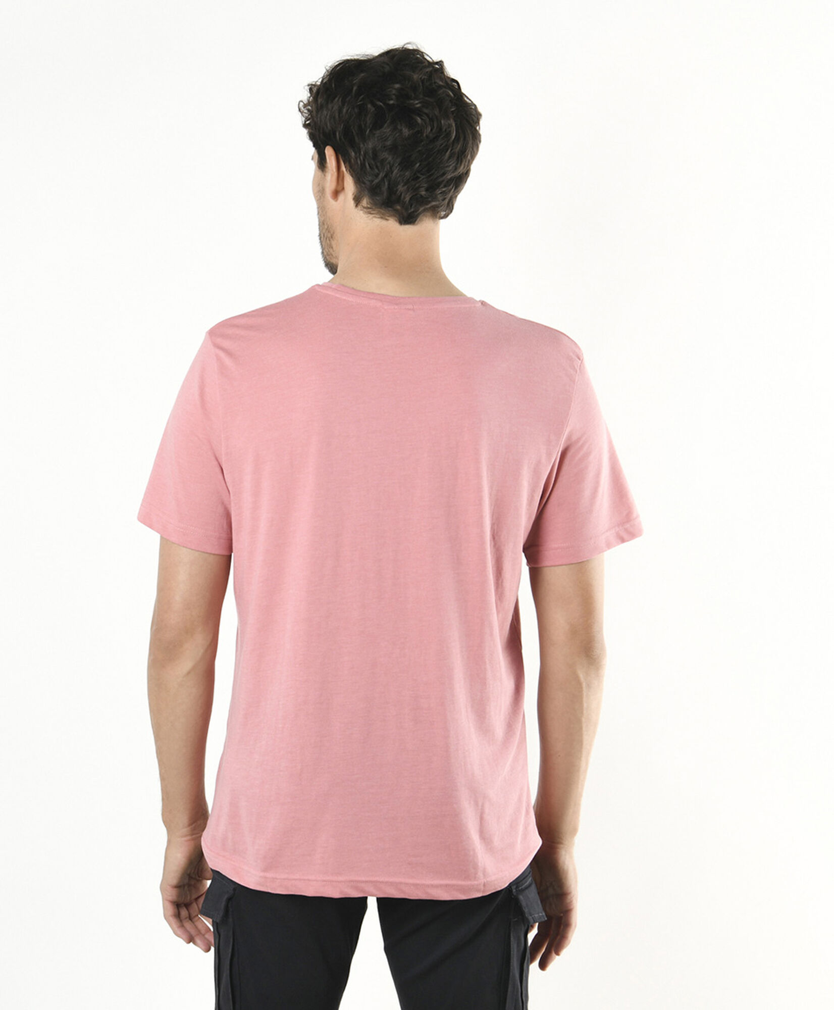 Polera hombre estampado frontal Polera hombre estampado frontal
