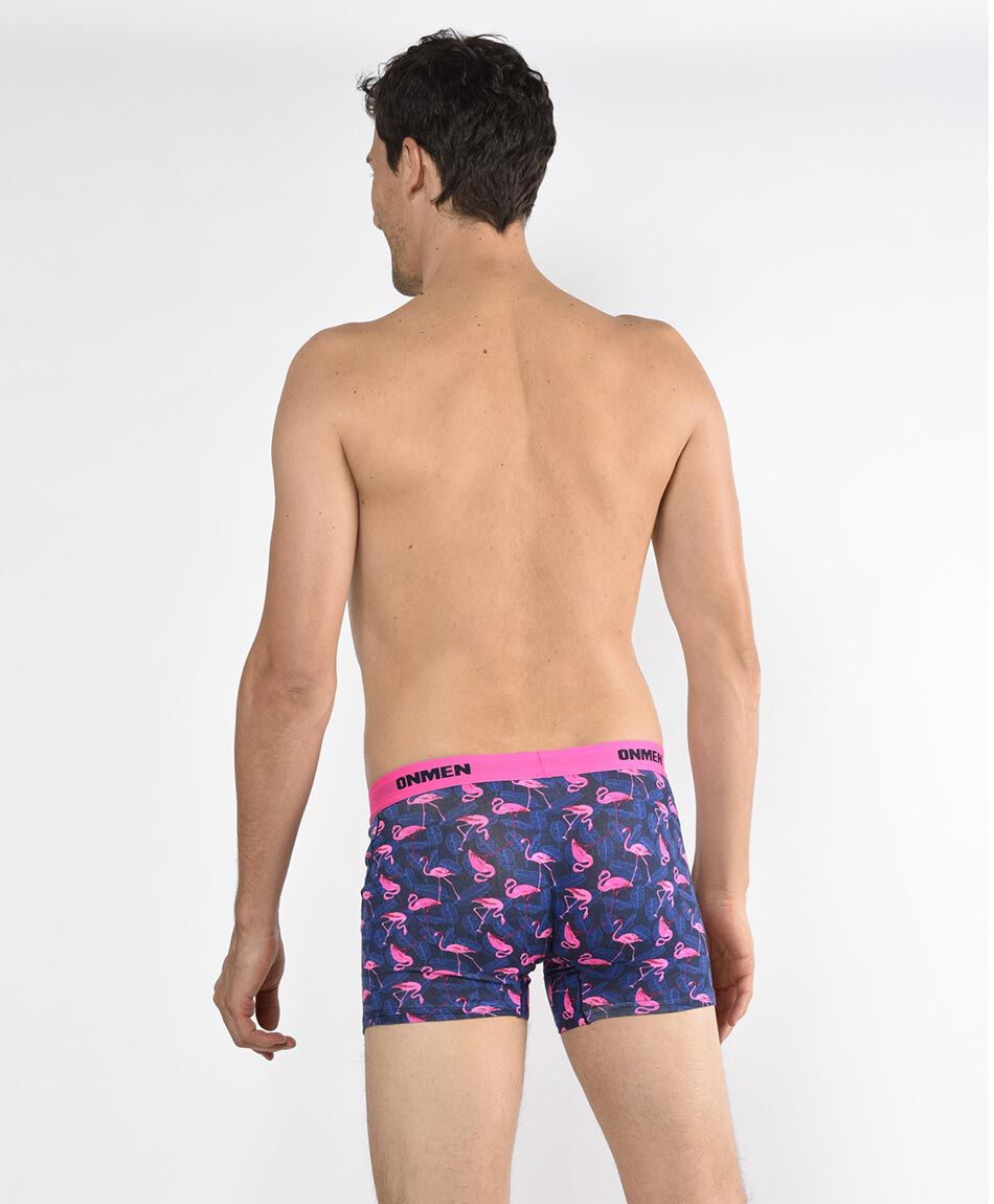 B&oacute;xer fucsia 2 piezas