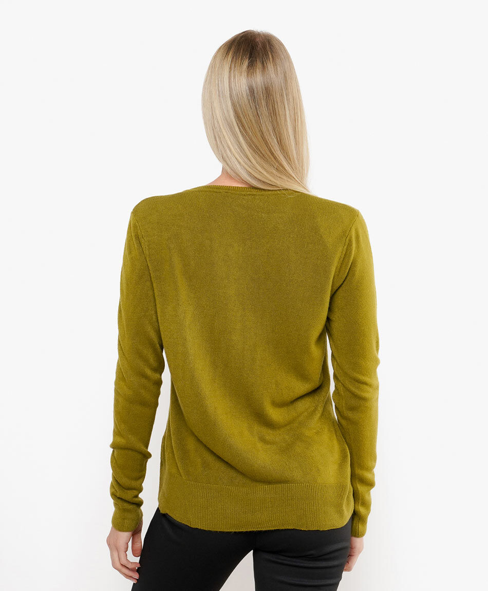 Cardigan mujer b&aacute;sico