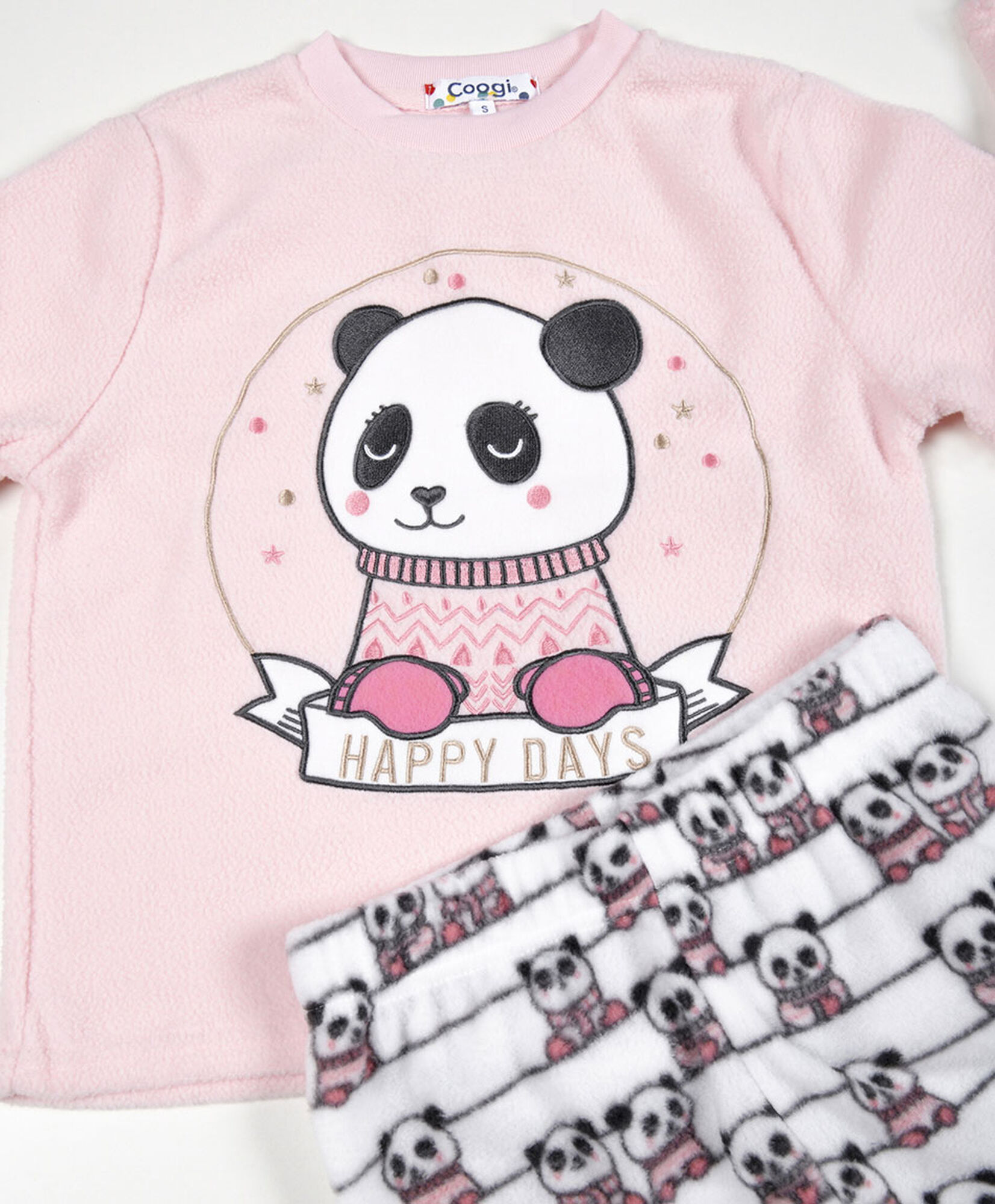 Pijama niña polar panda Pijama niña polar panda