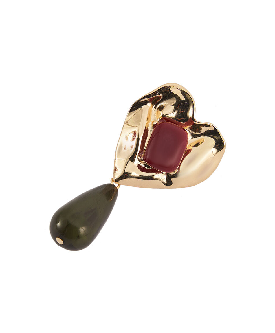 Aros mujer colgante green