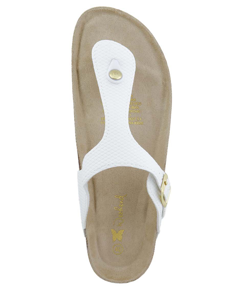 Sandalia slip on