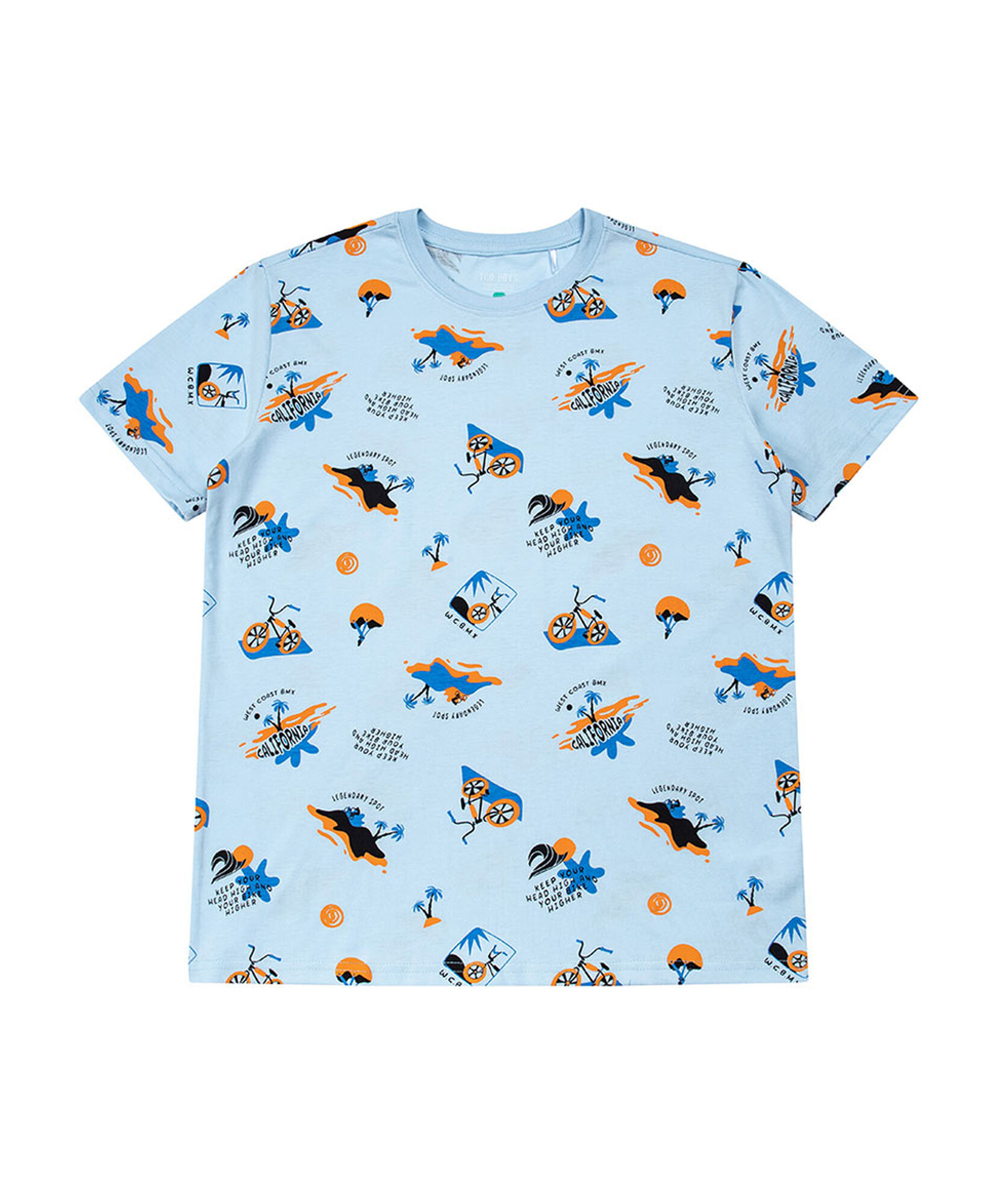 Polera niño print deportes Polera niño print deportes