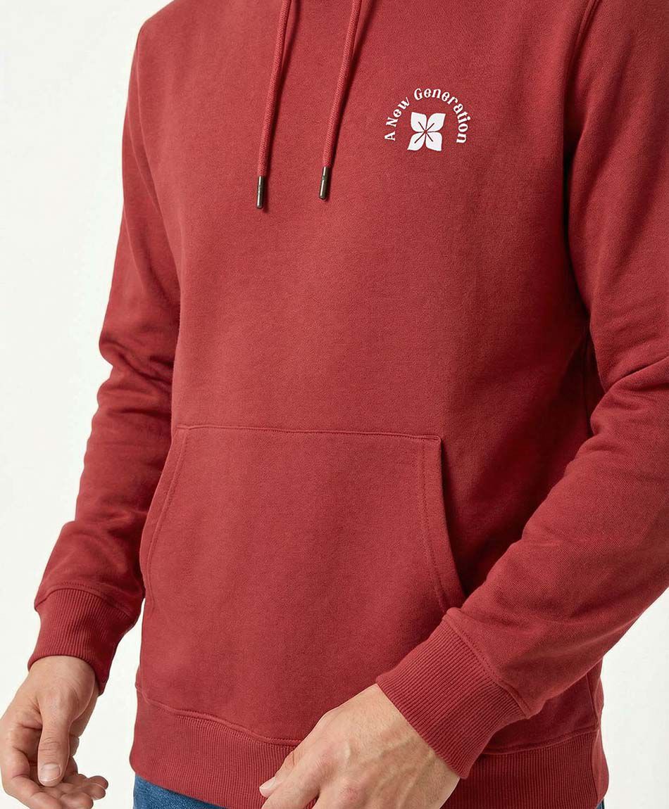 Poler&oacute;n hombre con capucha new generation