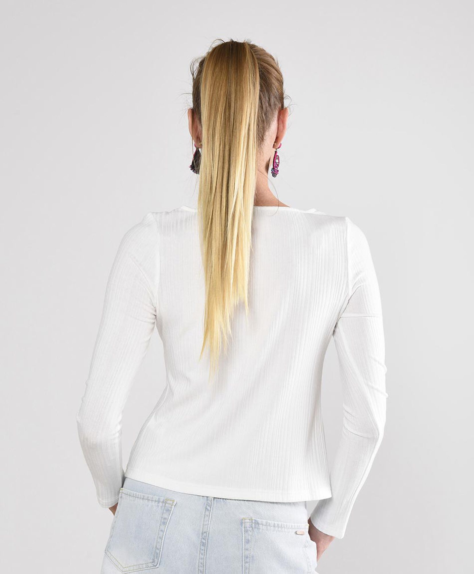 Polera mujer lazos Polera mujer lazos