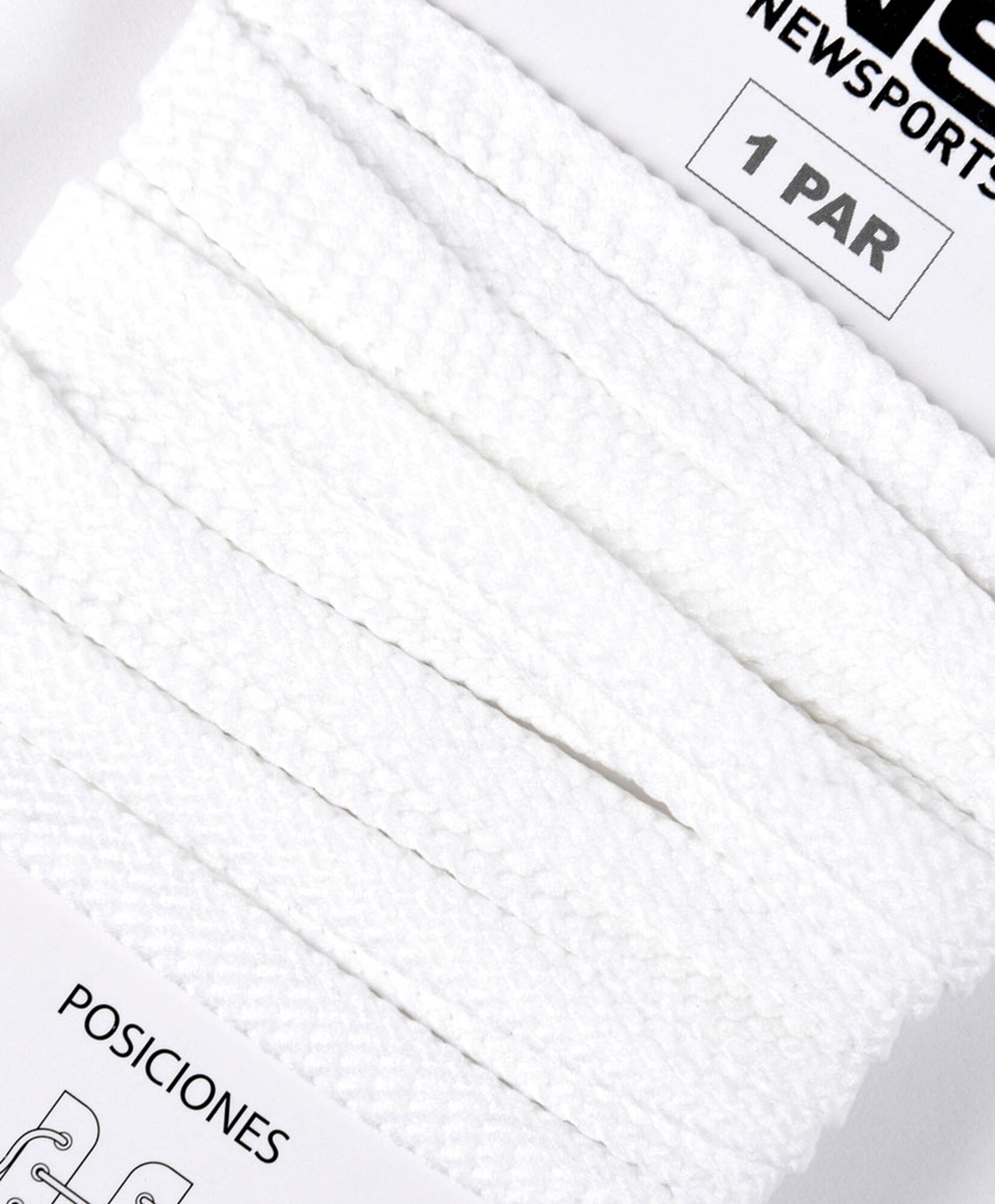 Cordón zapatilla blanco Cordón zapatilla blanco