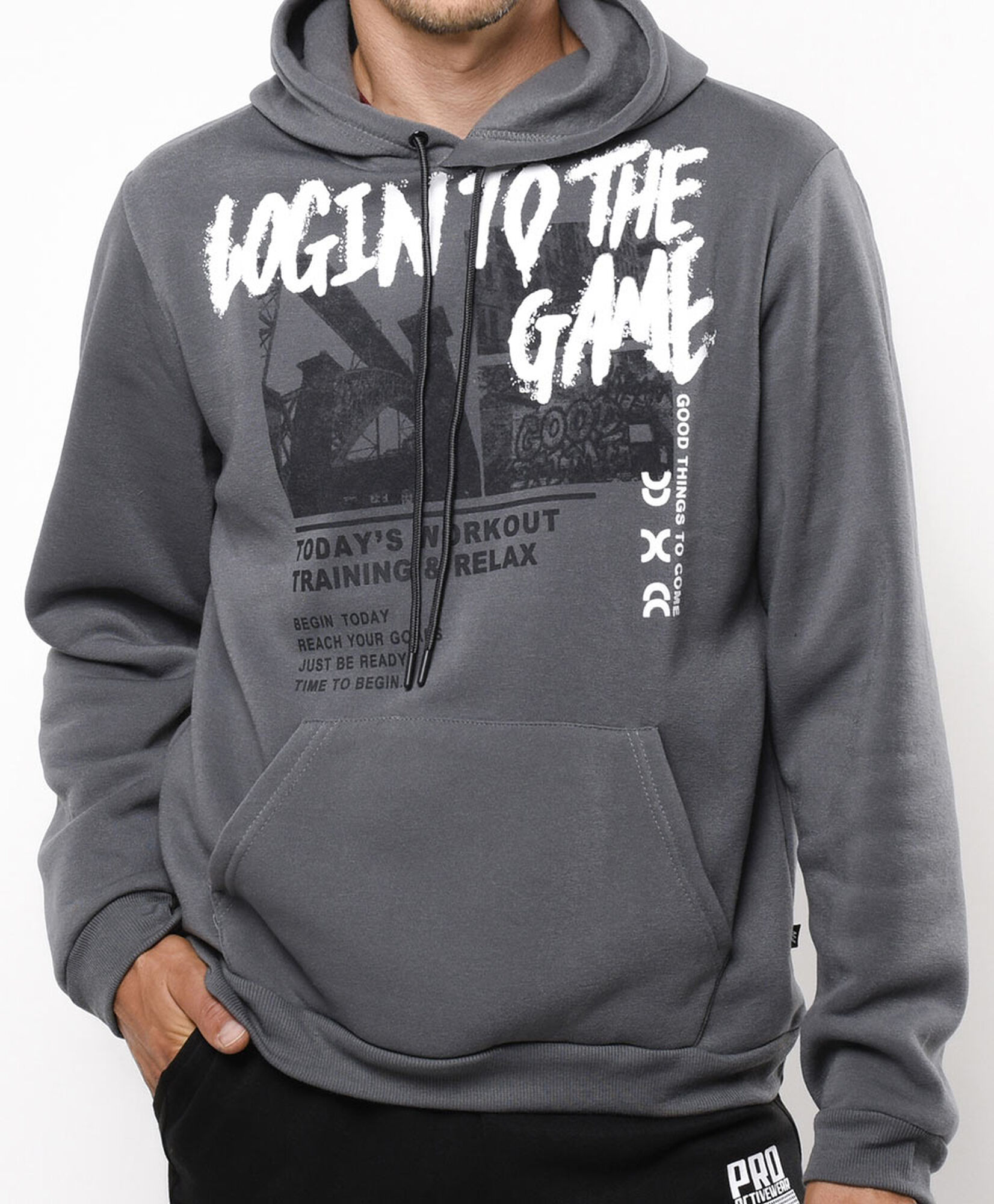 Polerón deportivo hombre print Polerón deportivo hombre print