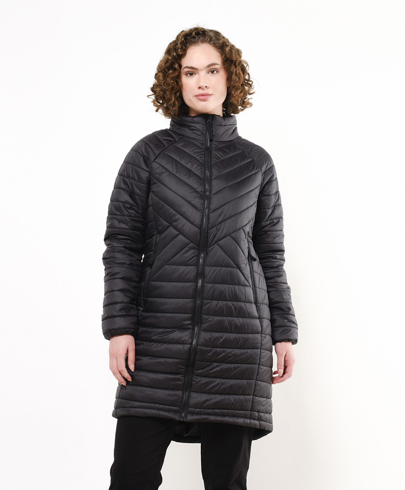 Parka mujer acolchada extra larga Parka mujer acolchada extra larga
