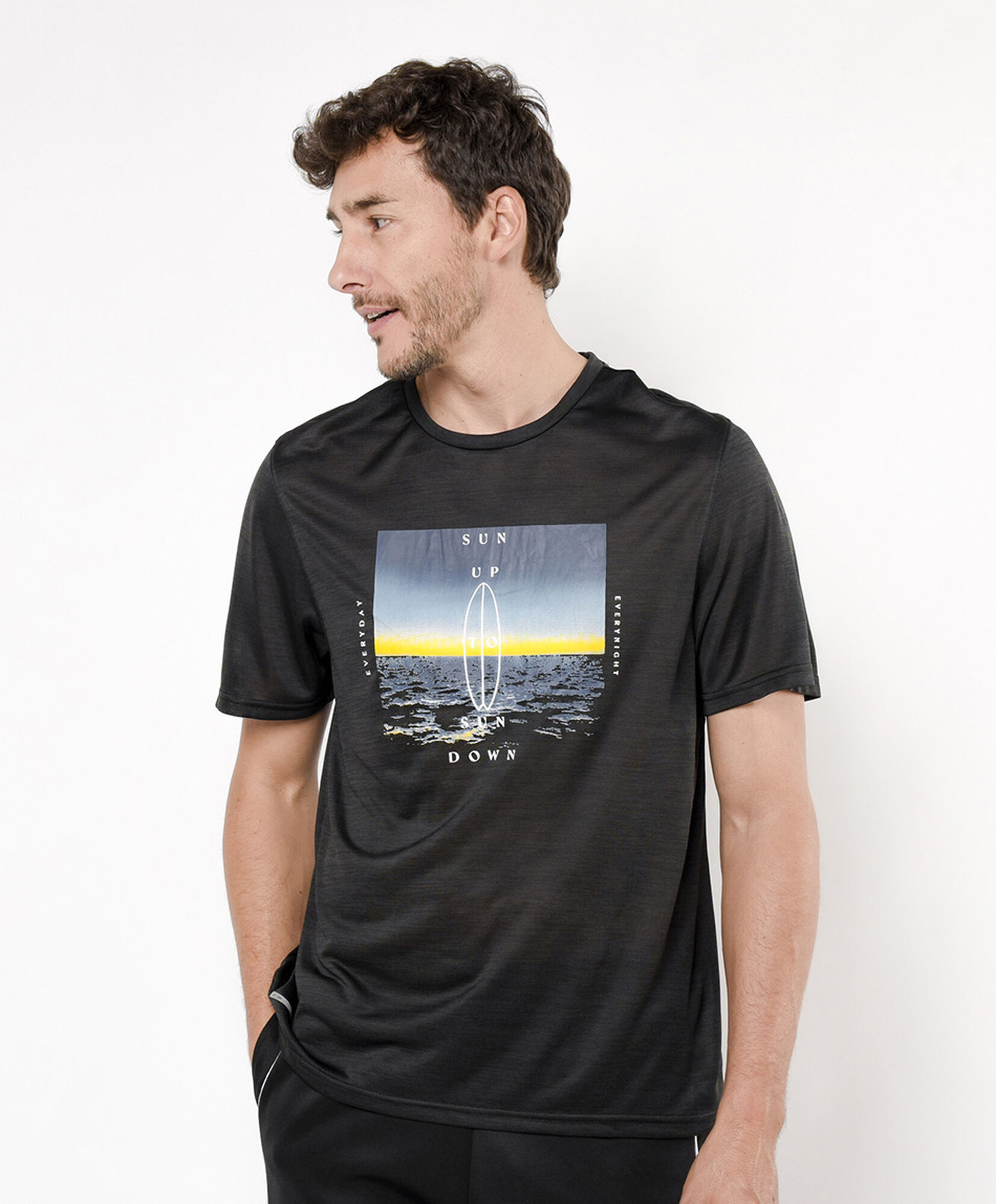 Polera deportiva hombre horizonte Polera deportiva hombre horizonte