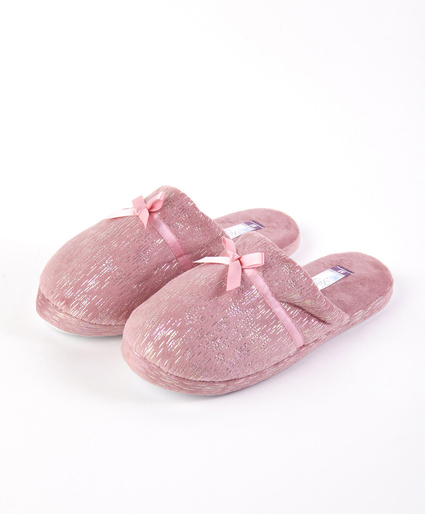 Pantufla mujer lazo brillante Pantufla mujer lazo brillante