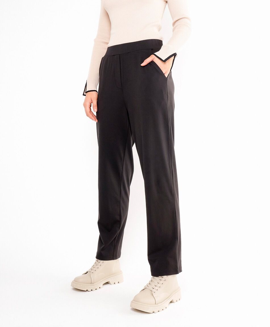 Pantal&oacute;n mujer el&aacute;stico c&oacute;modo