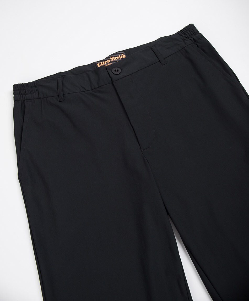 Pantal&oacute;n hombre ultra stretch negro