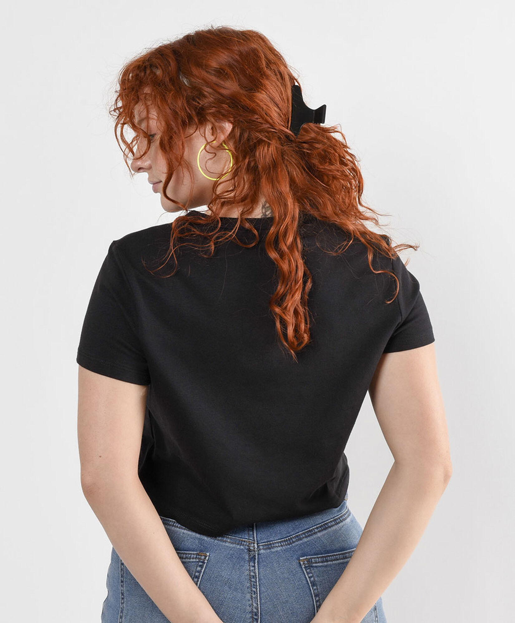 Polera mujer estampado luna llena Polera mujer estampado luna llena
