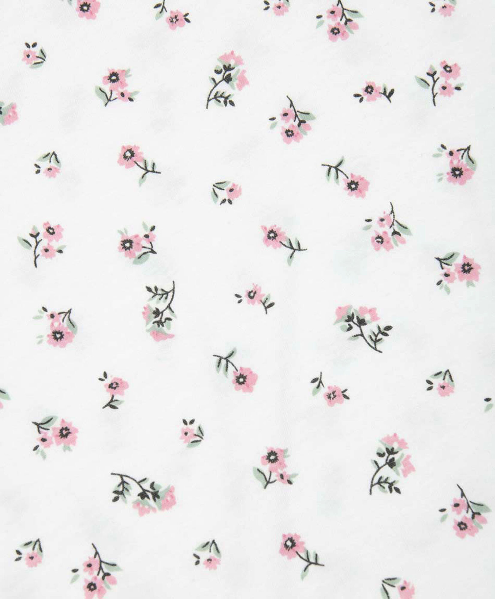 Polera bebé florcitas vuelos en mangas Polera bebé florcitas vuelos en mangas