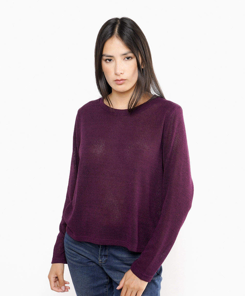 Polera mujer tejida light