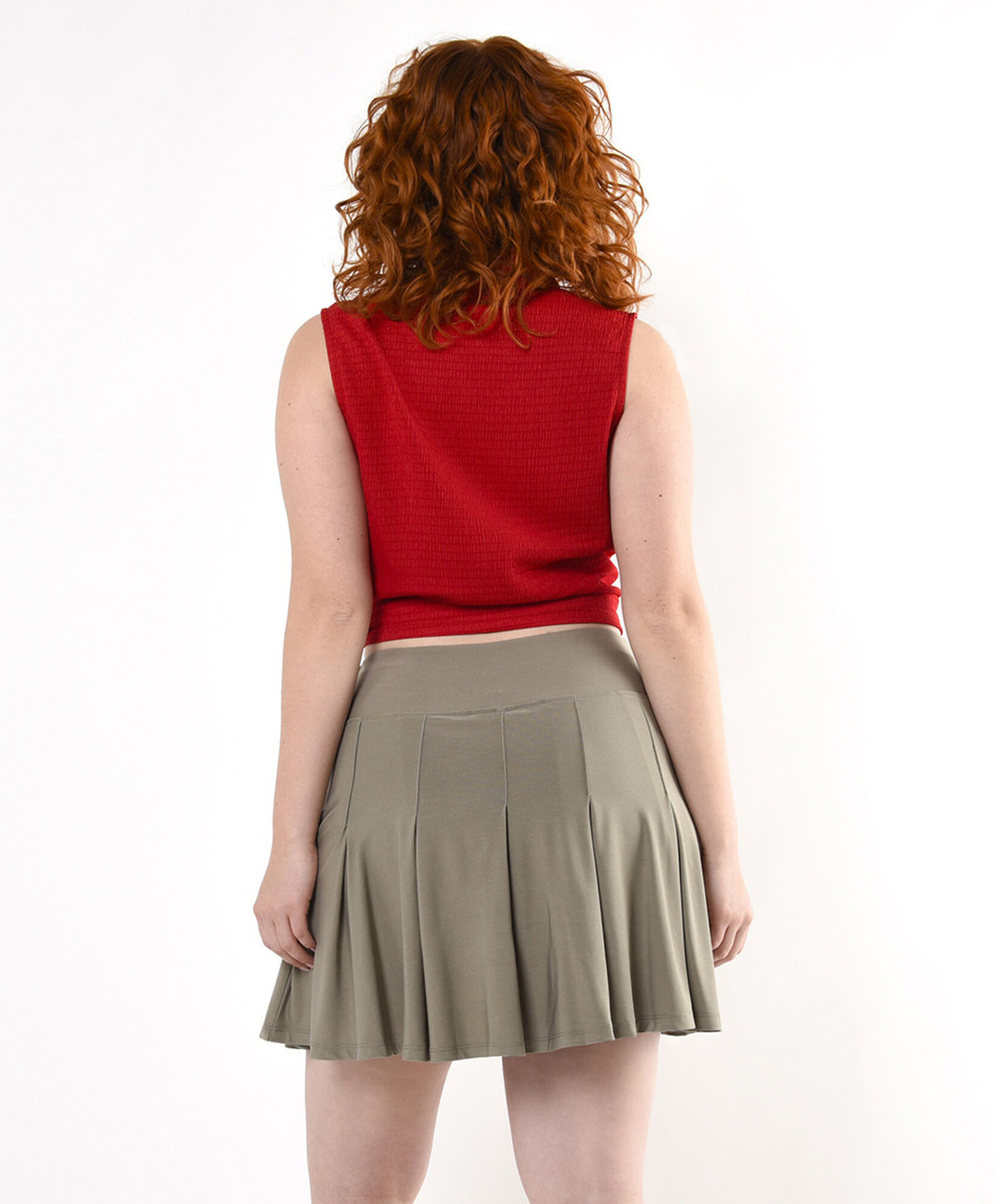 Falda mujer jersey plisada Falda mujer jersey plisada