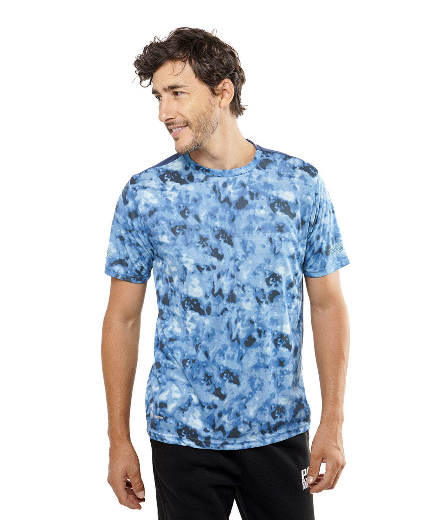 Polera deportiva hombre print Polera deportiva hombre print