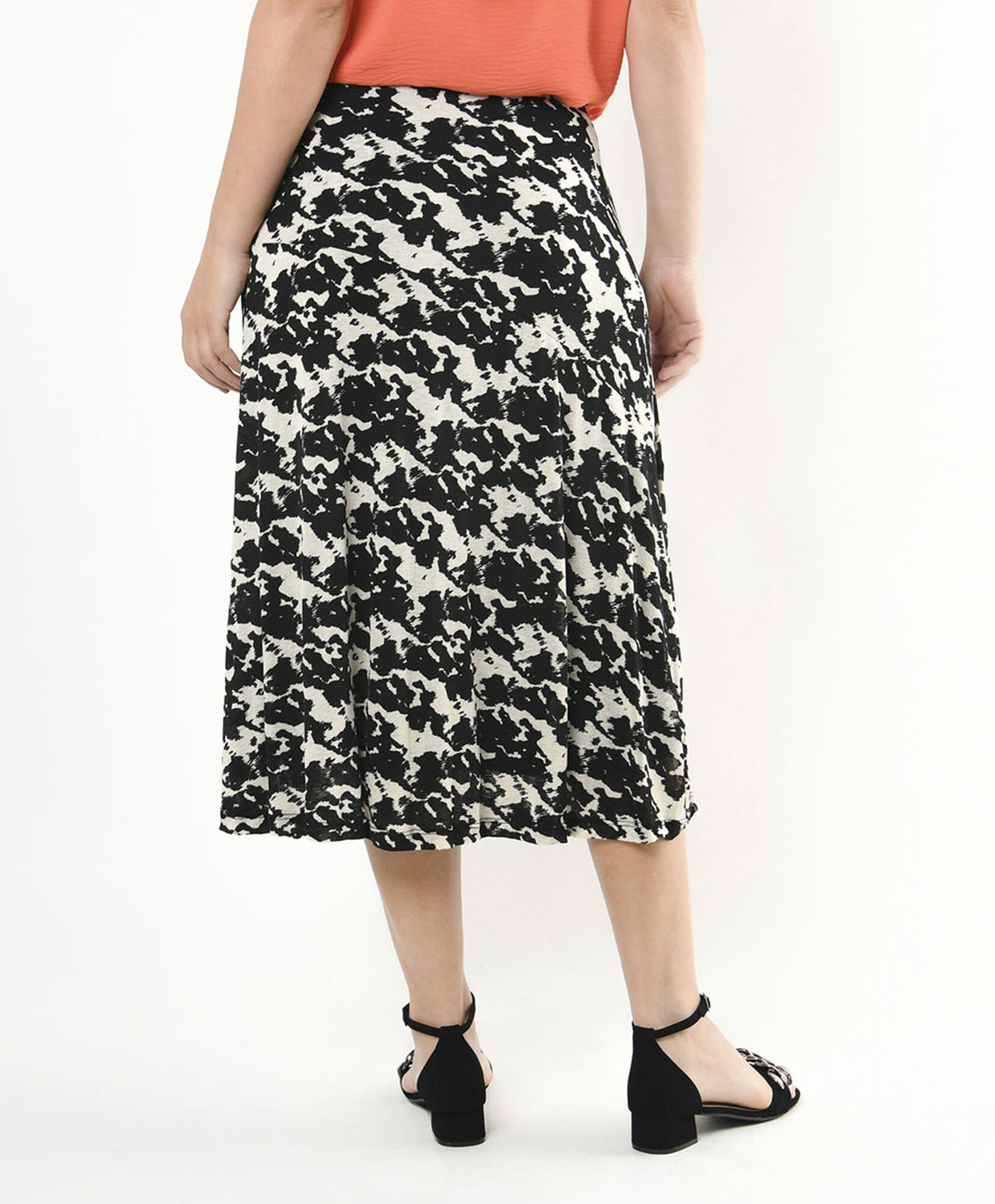 Falda mujer estampado bicolor Falda mujer estampado bicolor