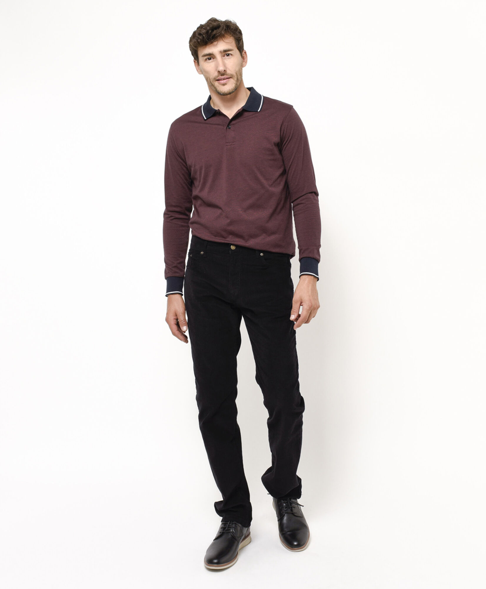 Pantalón hombre corderoy negro Pantalón hombre corderoy negro