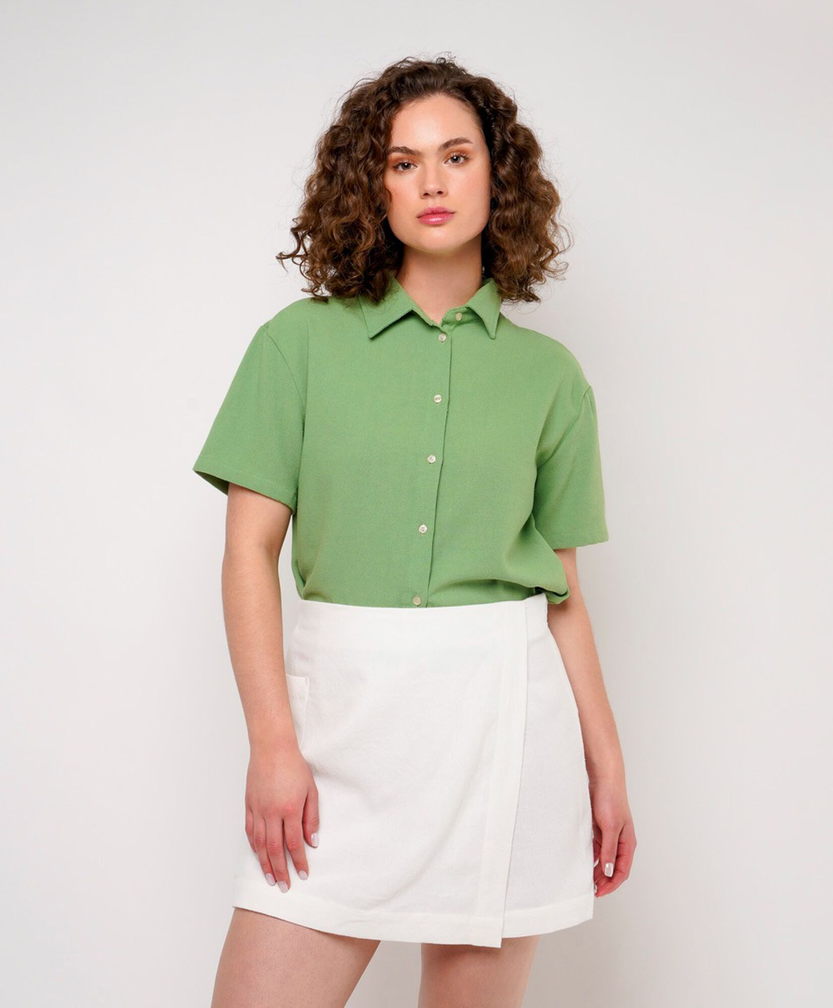 Short mujer cruzado bolsillo Short mujer cruzado bolsillo