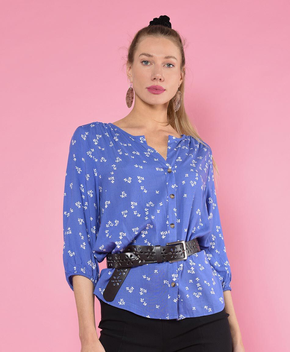 Blusa oversize manga al codo