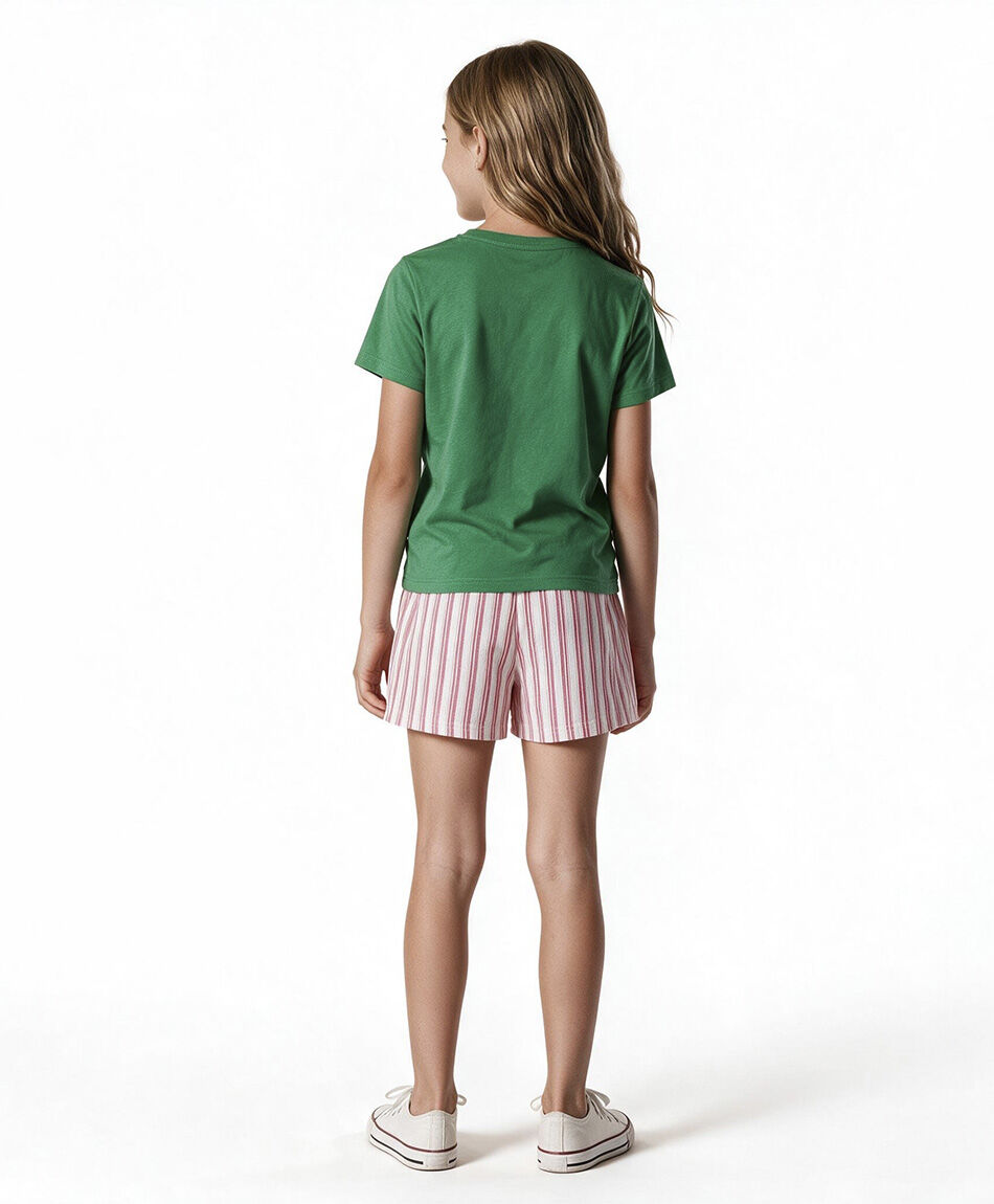 Short ni&ntilde;a l&iacute;neas