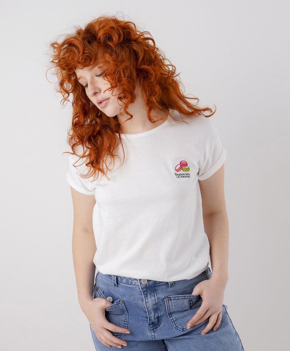 Polera mujer macaroons
