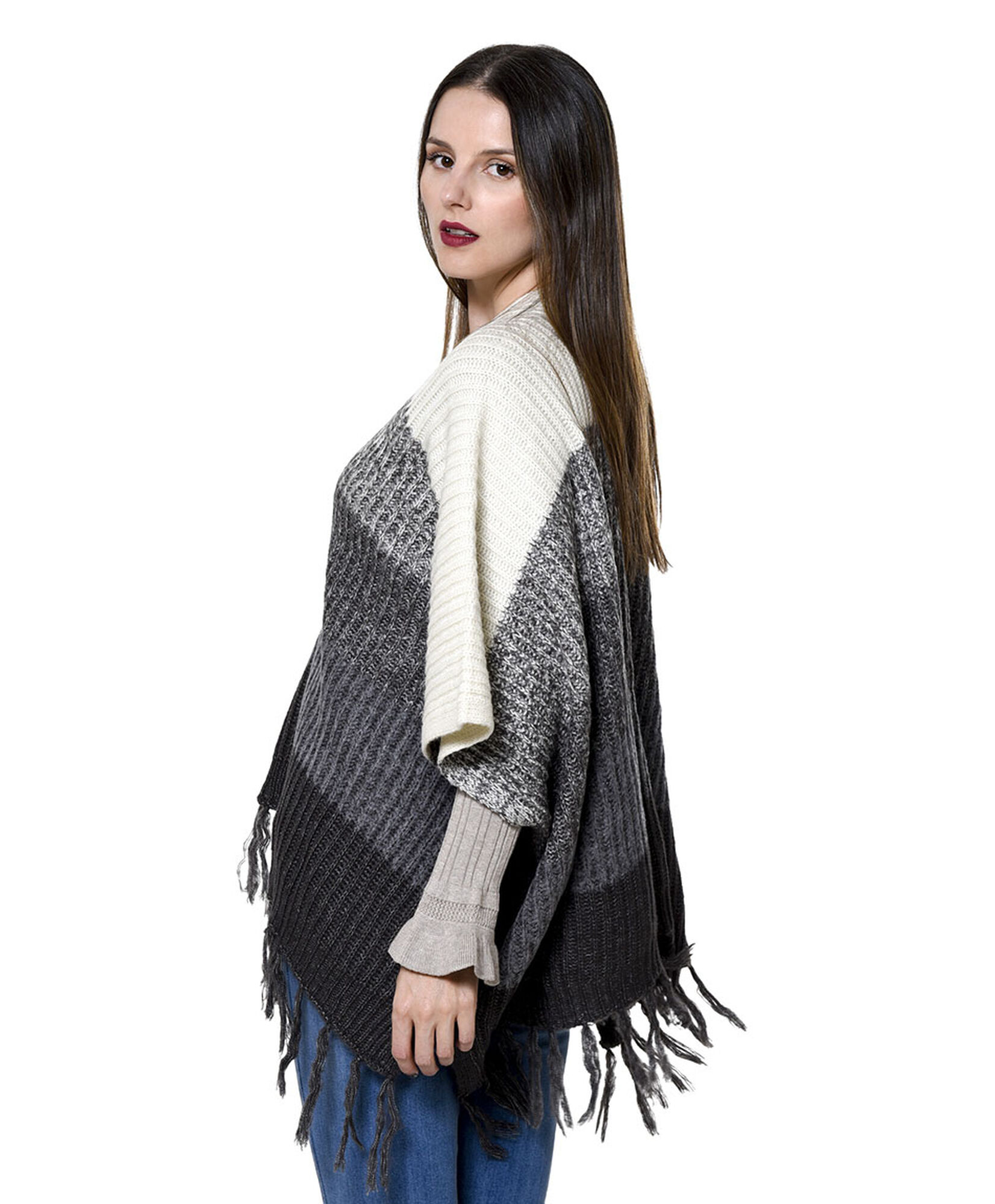 Poncho punto ingles Poncho punto ingles
