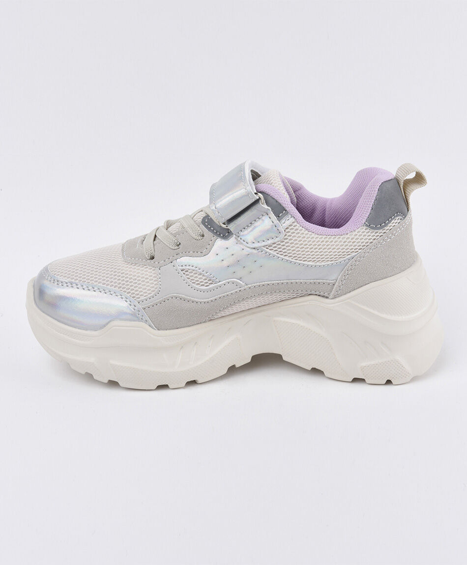 Zapatilla infantil velcro plataforma