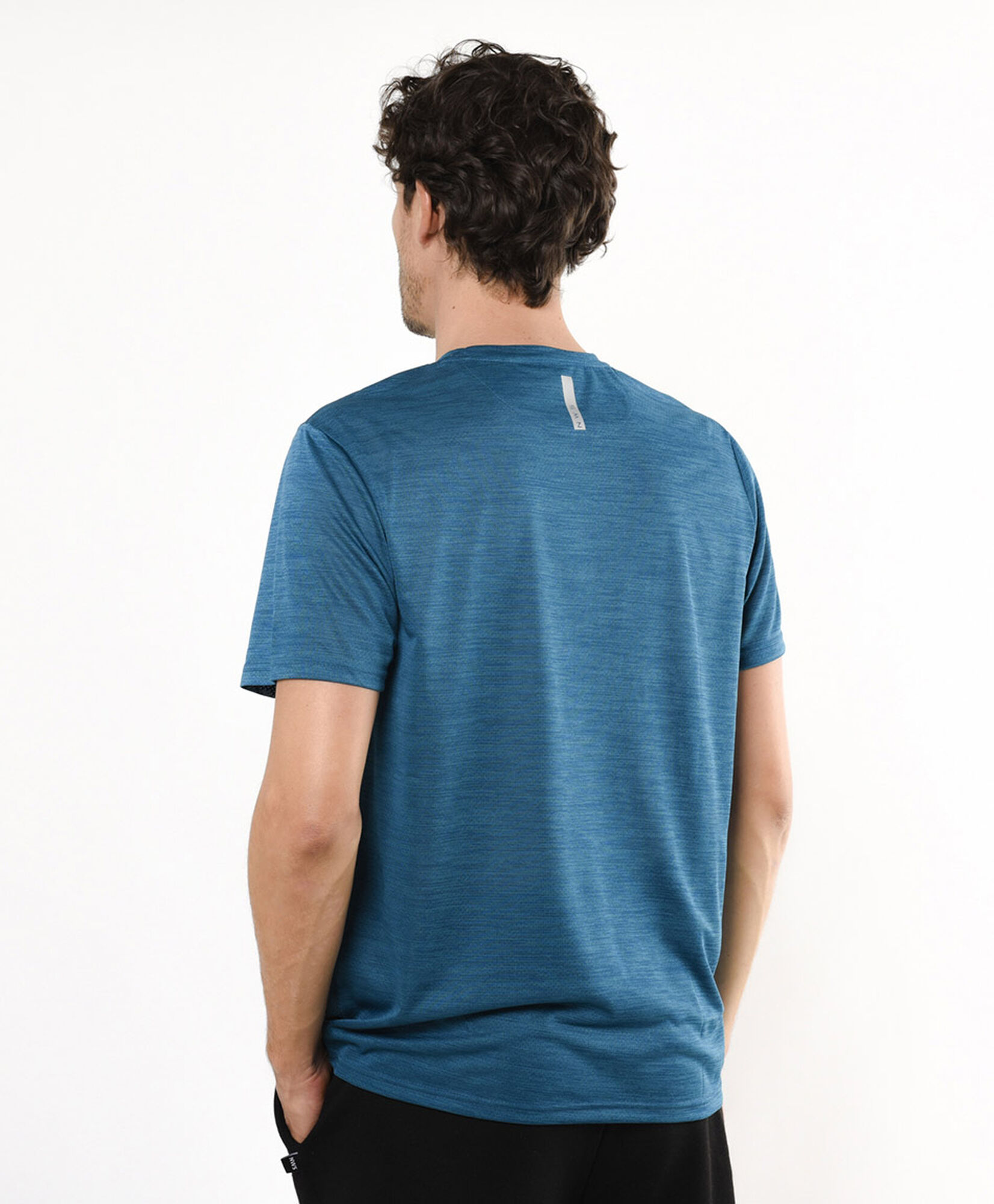 Polera deportiva hombre turquesa Polera deportiva hombre turquesa