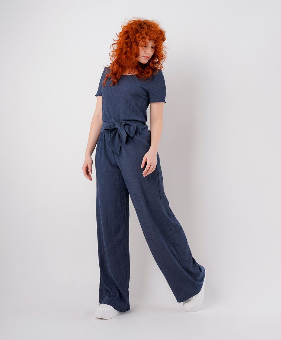 Pantal&oacute;n mujer textura vichi
