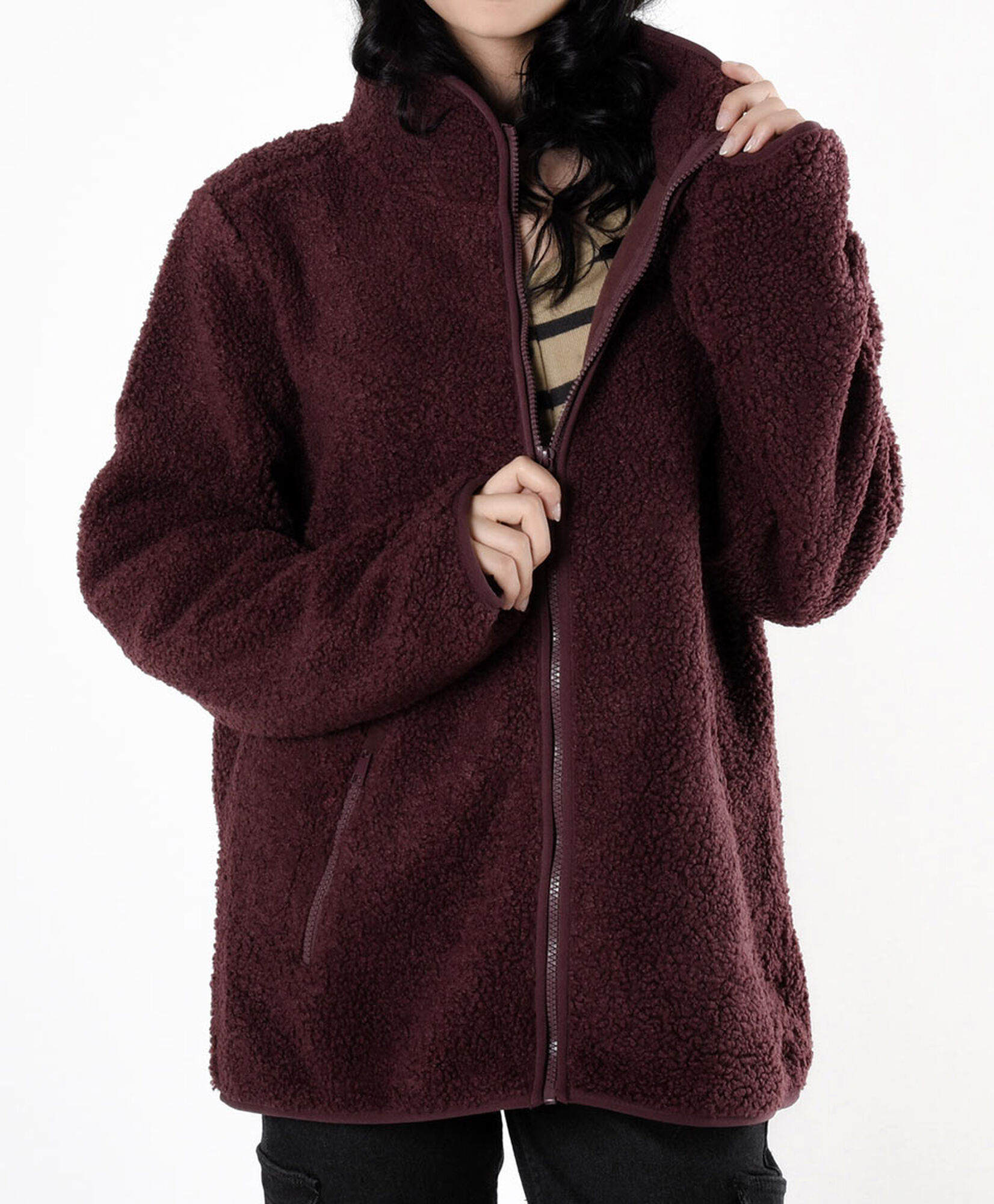 Polar mujer chiporro oversize Polar mujer chiporro oversize
