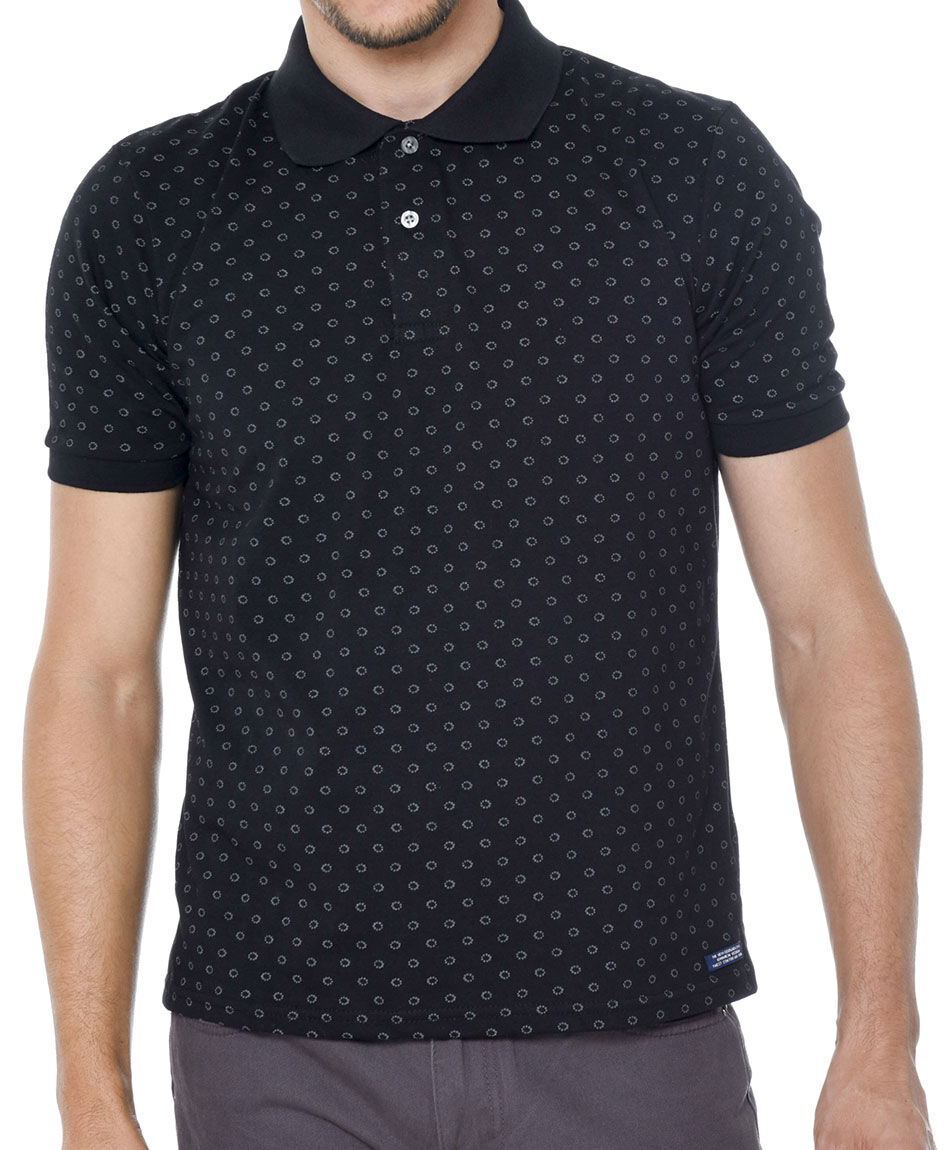 Polera cuello polo
