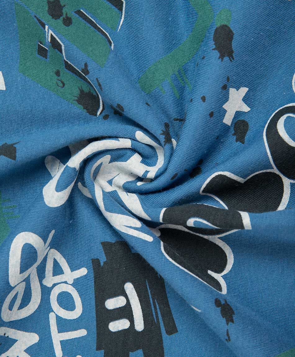 Polera ni&ntilde;o graffiti hola