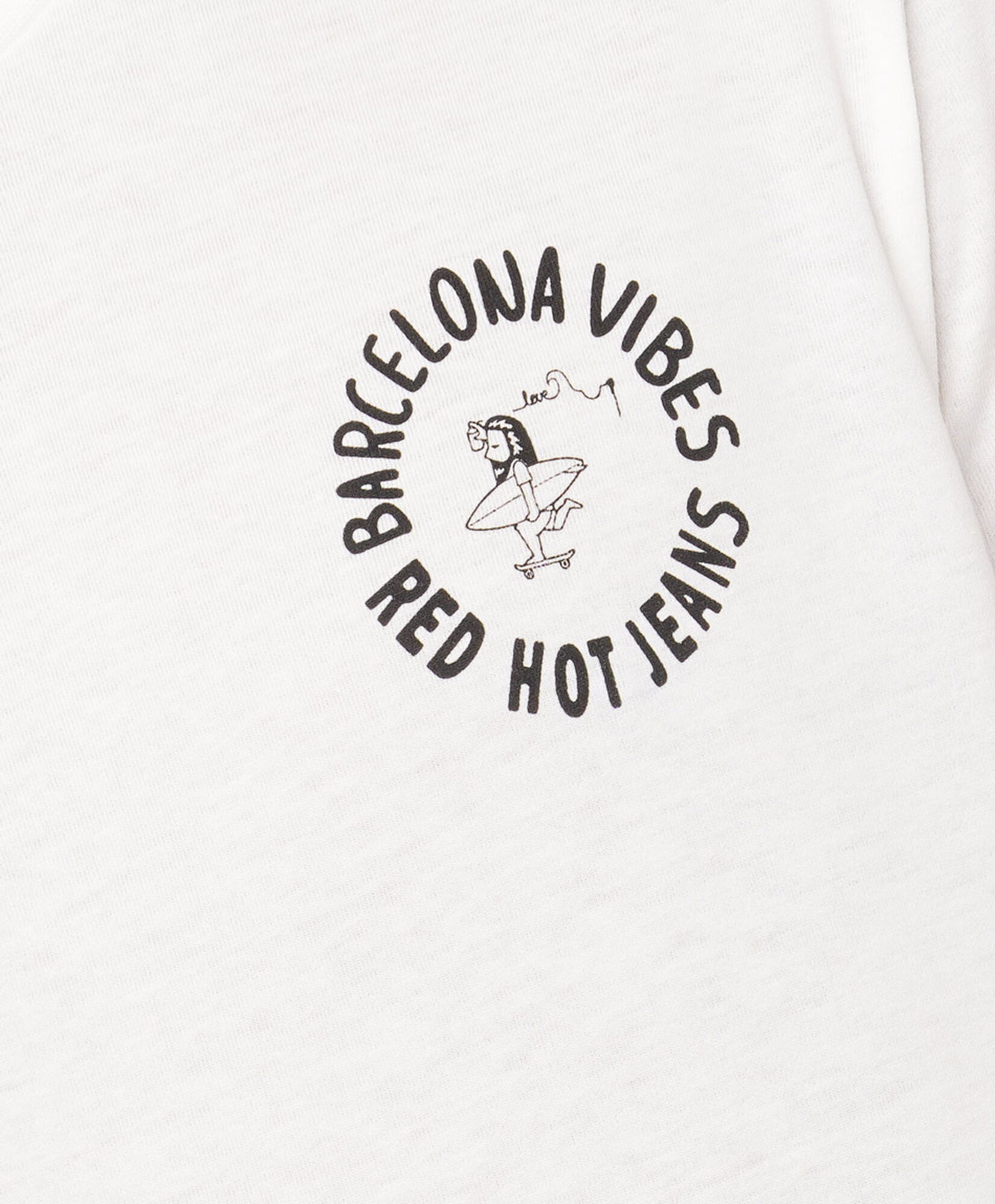 Polera hombre doble estampado barcelona Polera hombre doble estampado barcelona