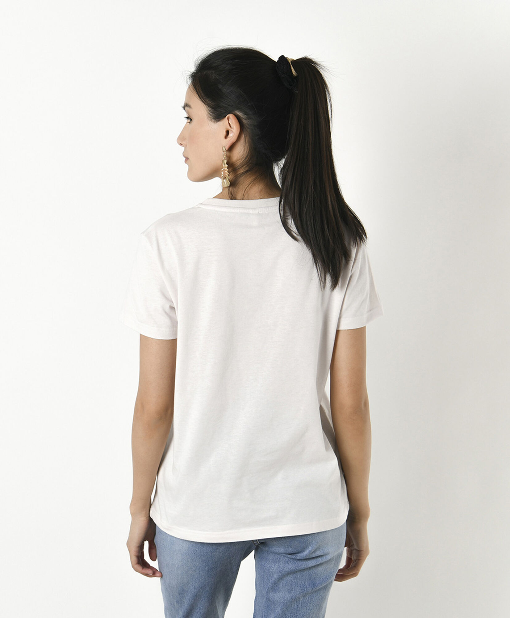 Polera mujer estampado vaquero Polera mujer estampado vaquero