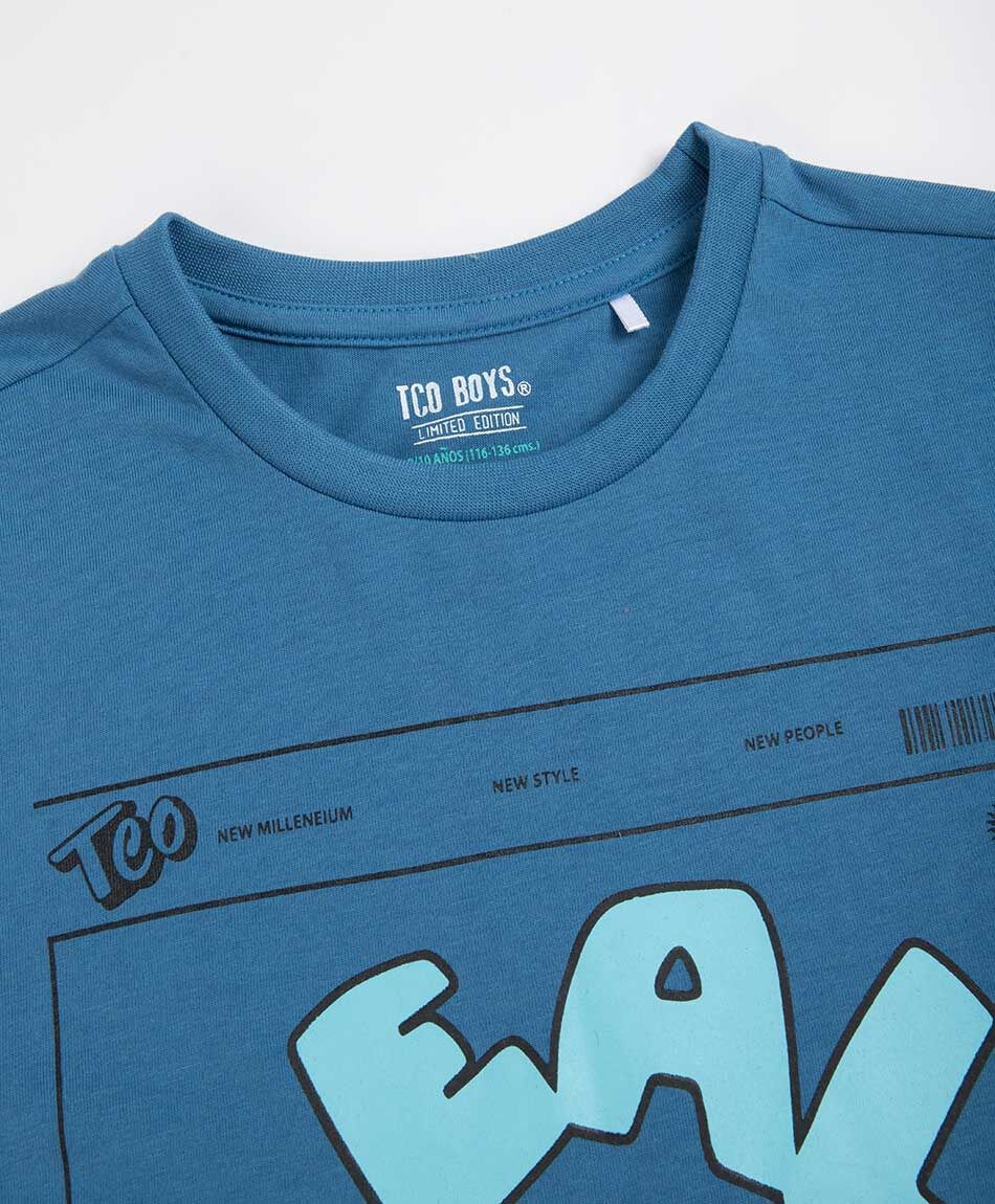 Polera ni&ntilde;o real skater