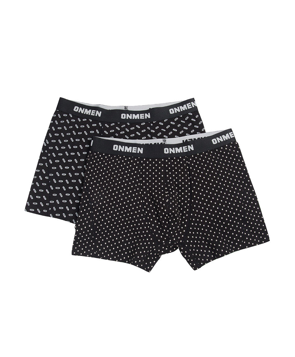Pack 2 boxer hombre puntos