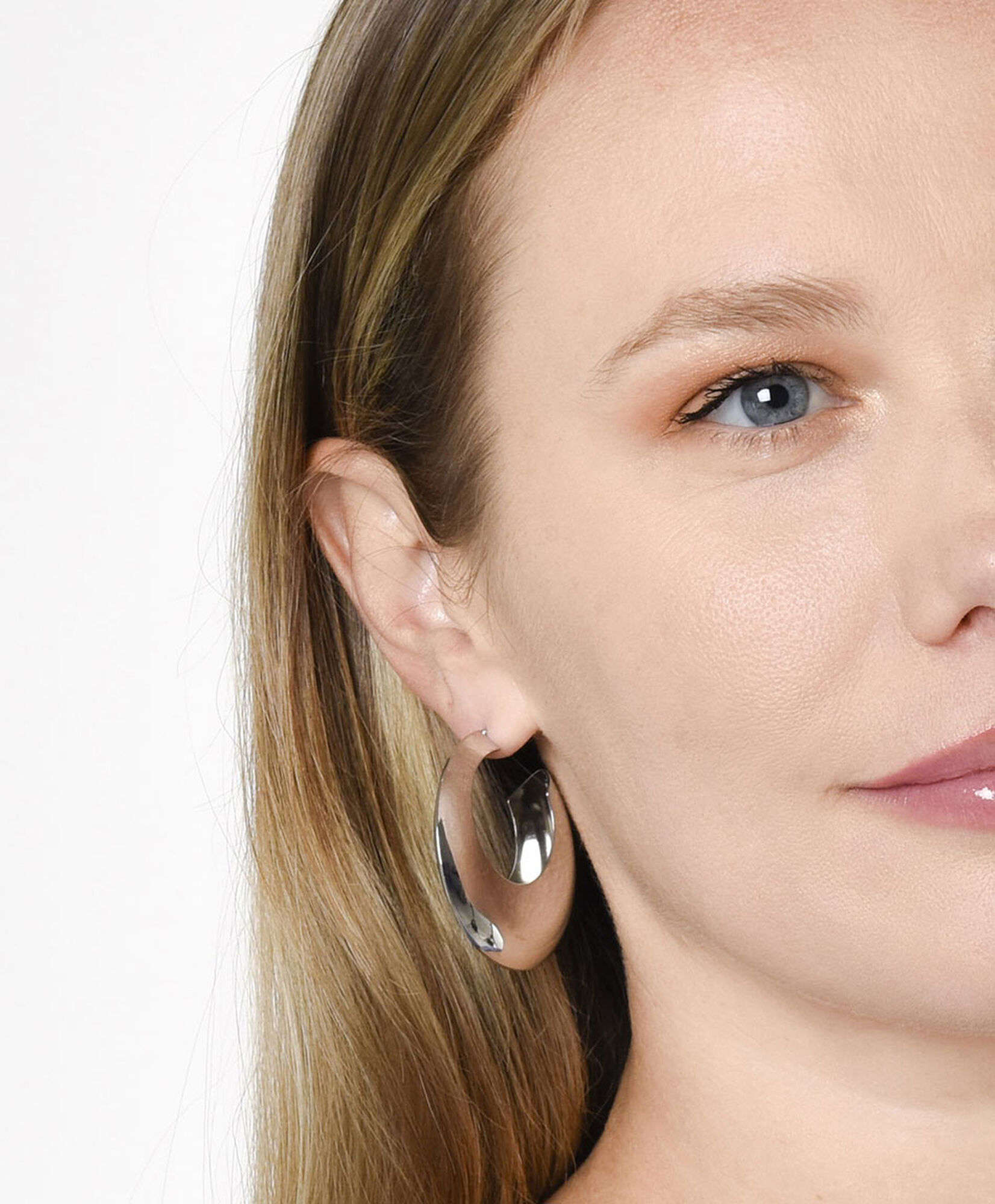 Aros mujer plateados Aros mujer plateados