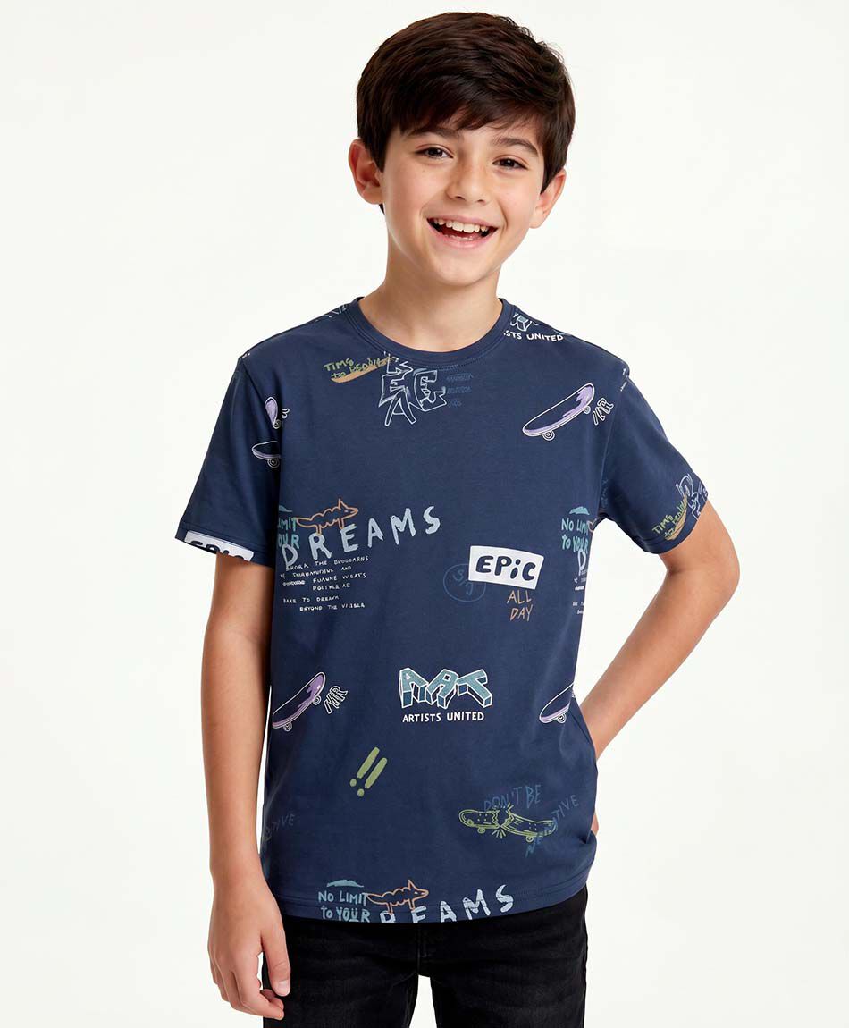 Polera ni&ntilde;o dibujos