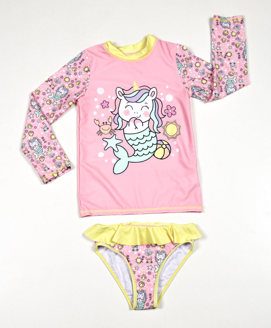 Traje de ba&ntilde;o beb&eacute; sirena