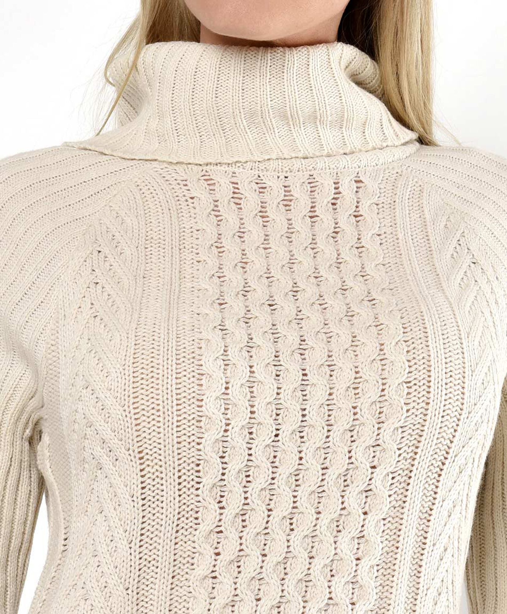 Vestido mujer tejido trenzado Vestido mujer tejido trenzado