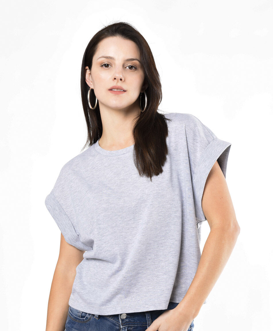 Polera mujer lisa