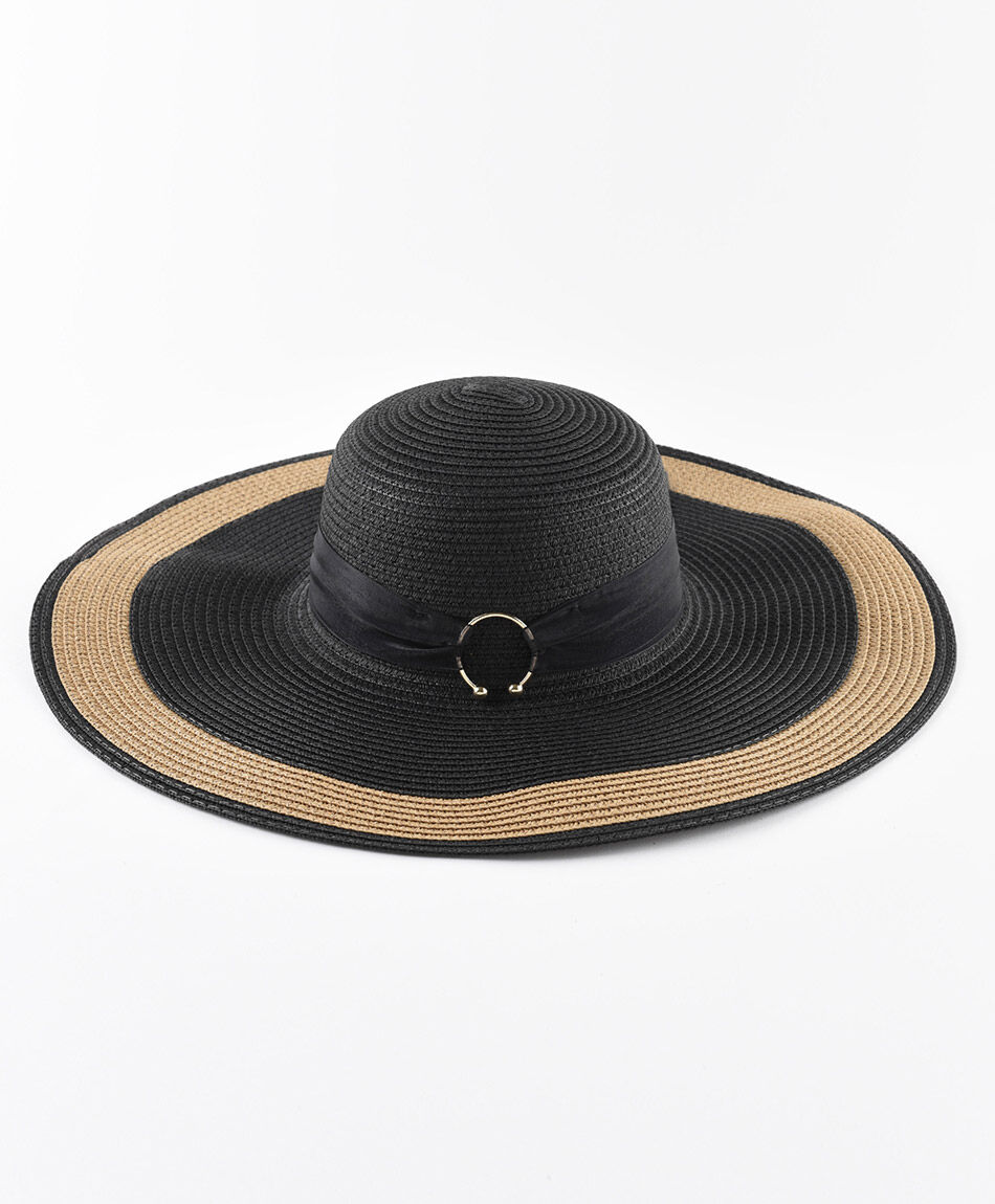 Sombrero mujer bicolor