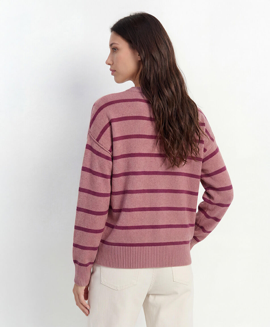 Sweater mujer rayas