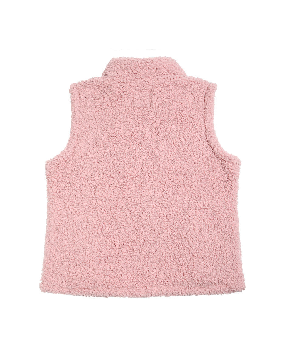 Poler&oacute;n ni&ntilde;a dise&ntilde;o vest pink