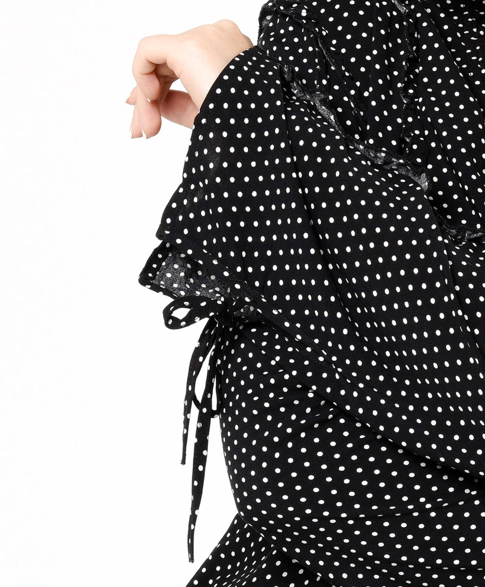 Blusa mujer puntitos y lazos Blusa mujer puntitos y lazos