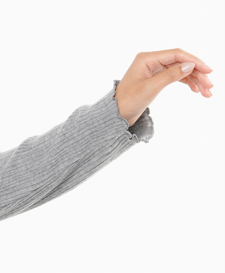 Sweater mujer canale gris