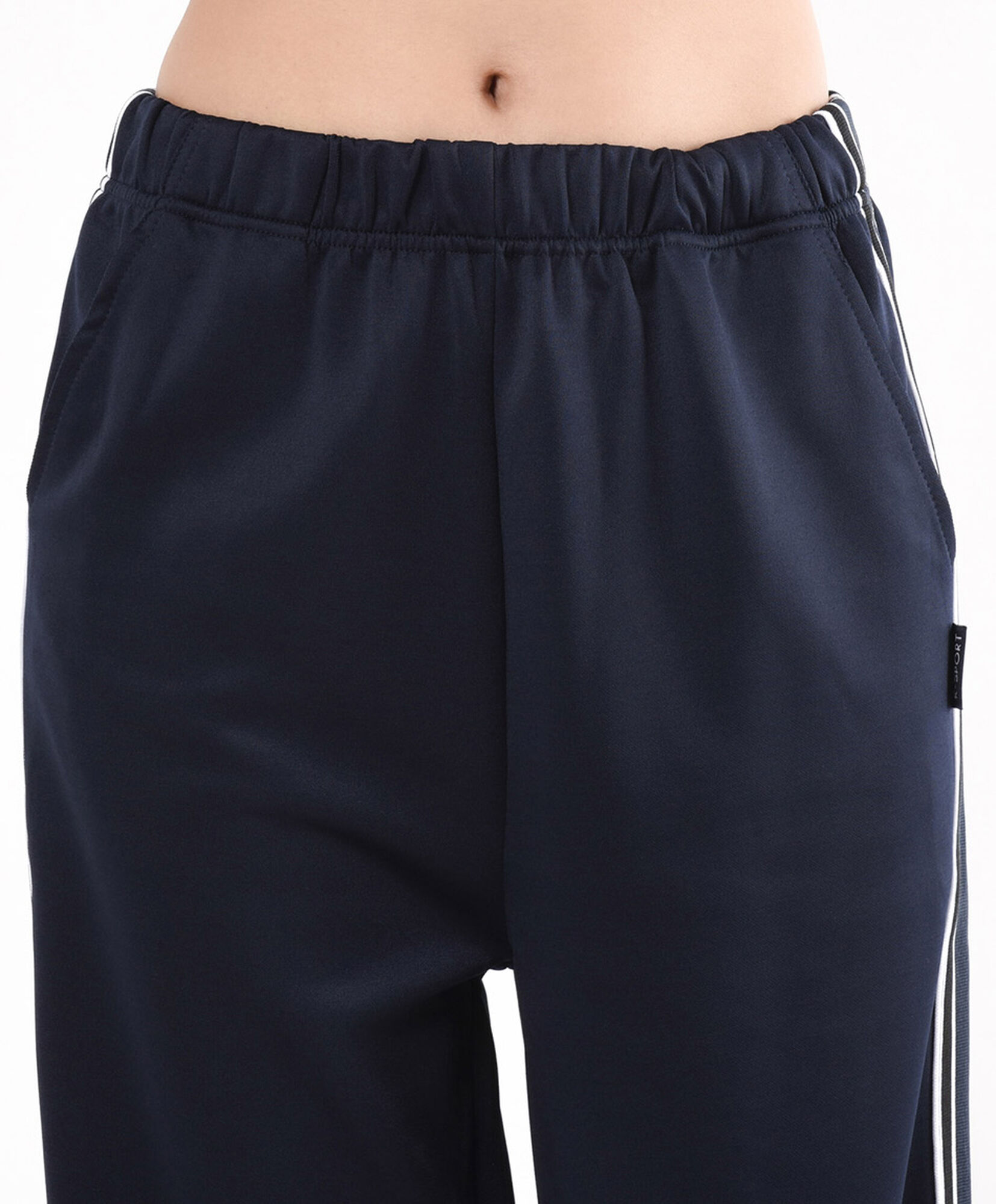 Pantalón deportivo mujer líneas azul Pantalón deportivo mujer líneas azul
